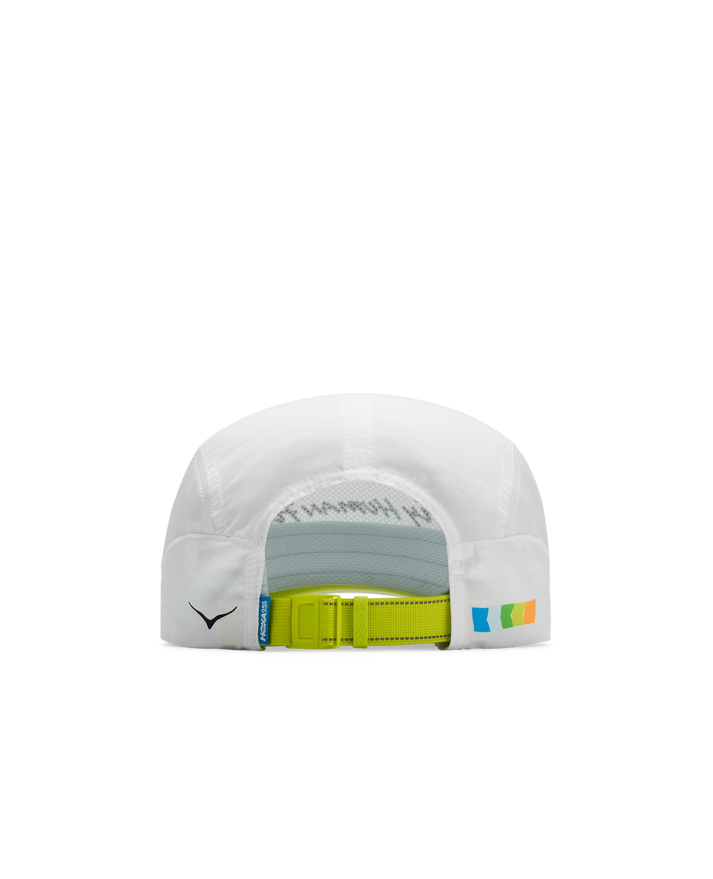 HOKA HOKA Run Hat Joy Prt Unisex White / Multi — vista frontal