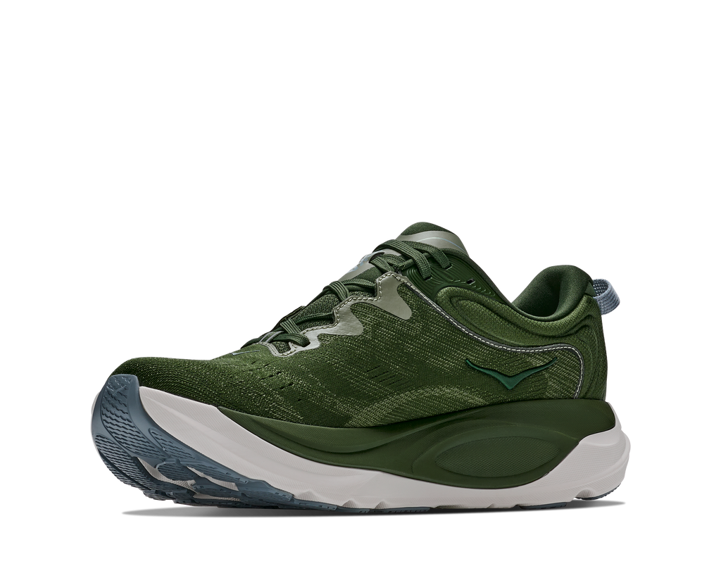 HOKA Gaviota 6 GLM Hombre Baby Kale / Nettle Leaf — vista frontal