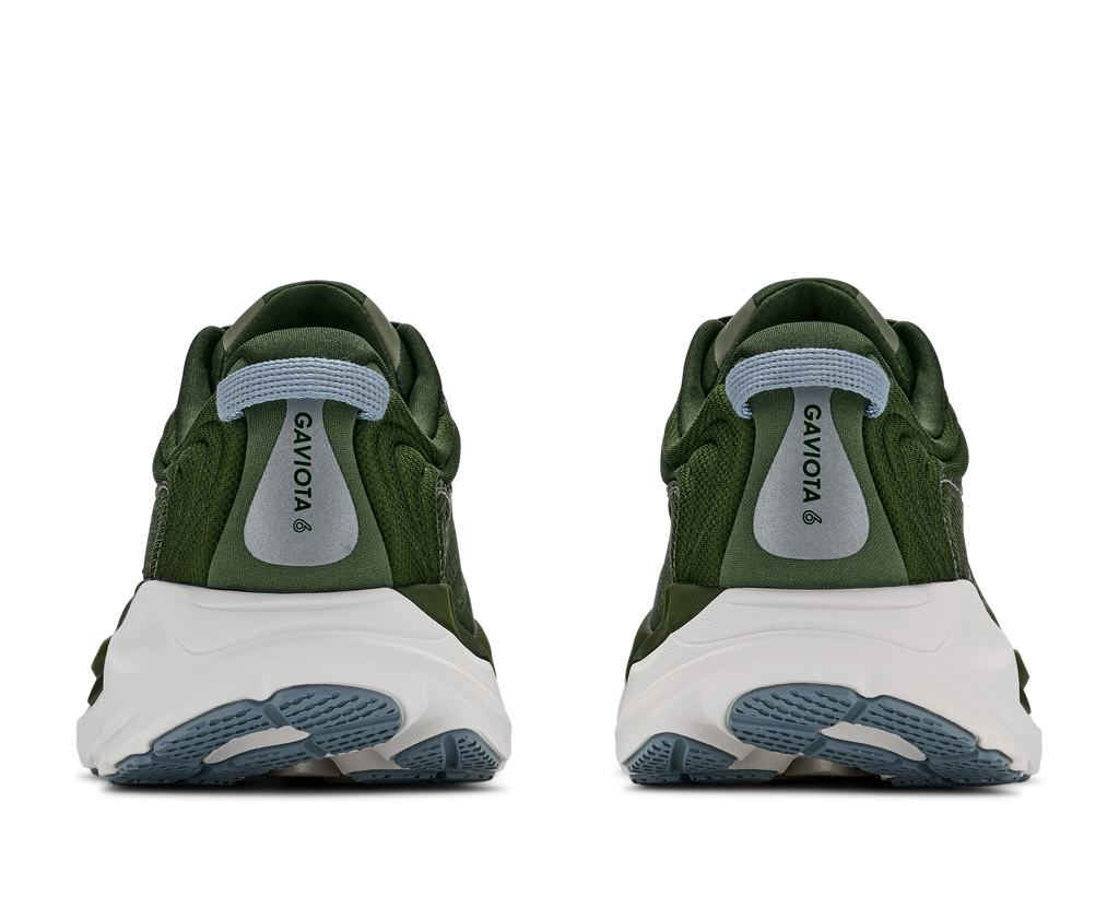 HOKA Gaviota 6 GLM Hombre Baby Kale / Nettle Leaf — vista superior