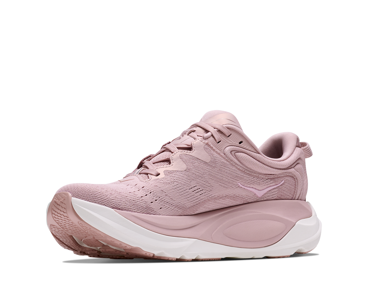 HOKA Gaviota 6 GLM Mujer Pink Opal / Quartzite — vista frontal