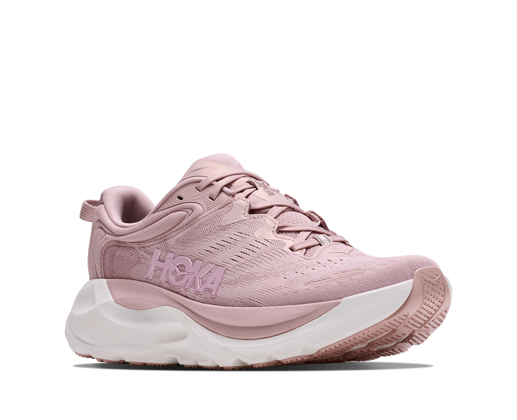 HOKA Gaviota 6 GLM Mujer Pink Opal / Quartzite — vista trasera