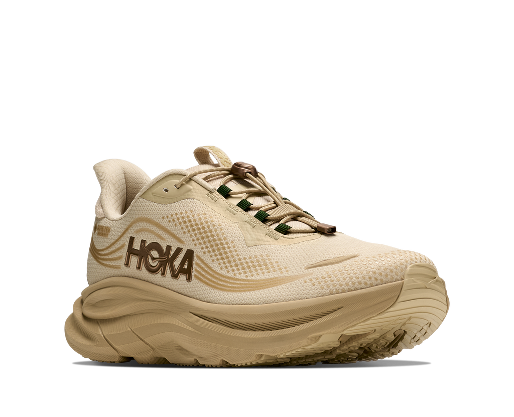HOKA Clifton 11 GTX GLM Hombre Barley Flour / Barley — vista trasera