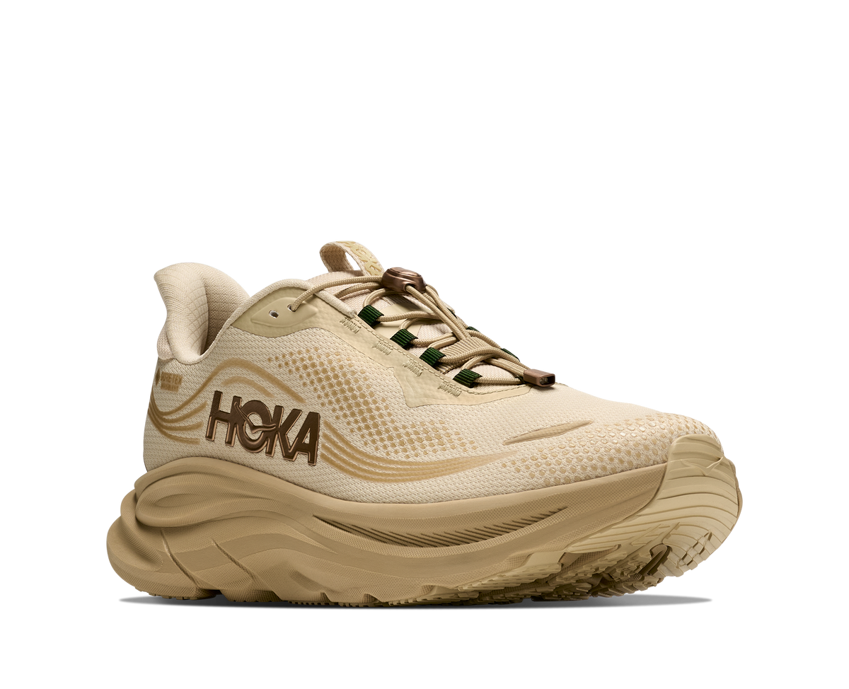 HOKA Clifton 11 GTX GLM Hombre Barley Flour / Barley — vista trasera